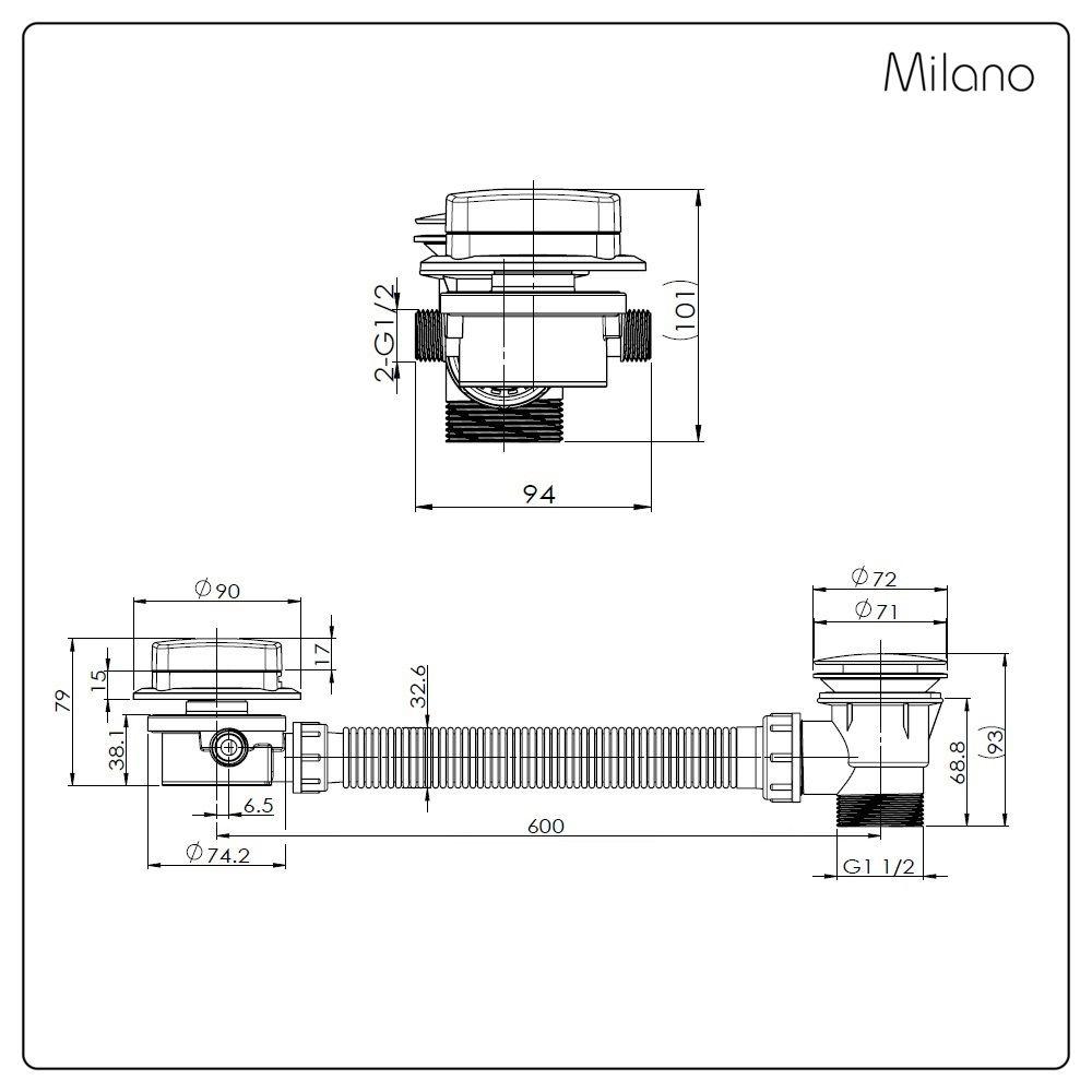 product dimensions