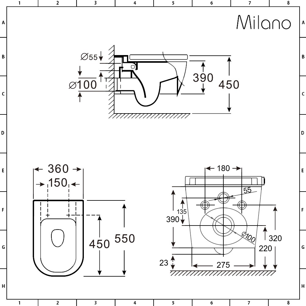 product dimensions