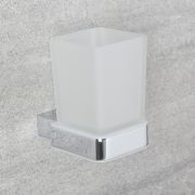 Milano Arvo - Modern Tumbler Holder - Chrome