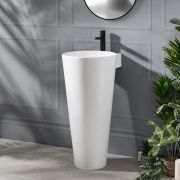 Freestanding Polymarble Basin