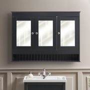 Milano Thornton - Traditional Mirrored Cabinet - 1050mm x 750mm - Choice of Finish and Handles