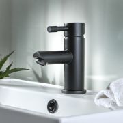 Milano - Modern Round Mono Basin Mixer Tap - Choice of Finish