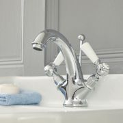 Milano Elizabeth - Traditional Lever Mono Basin Mixer Tap - Choice of Finish
