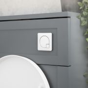 Milano - Modern Square Flush Plate - Chrome