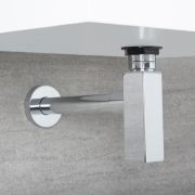 Milano Arvo - Square Bottle Trap - Chrome