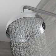 Milano Elizabeth - 205mm Traditional Apron Shower Head - Chrome