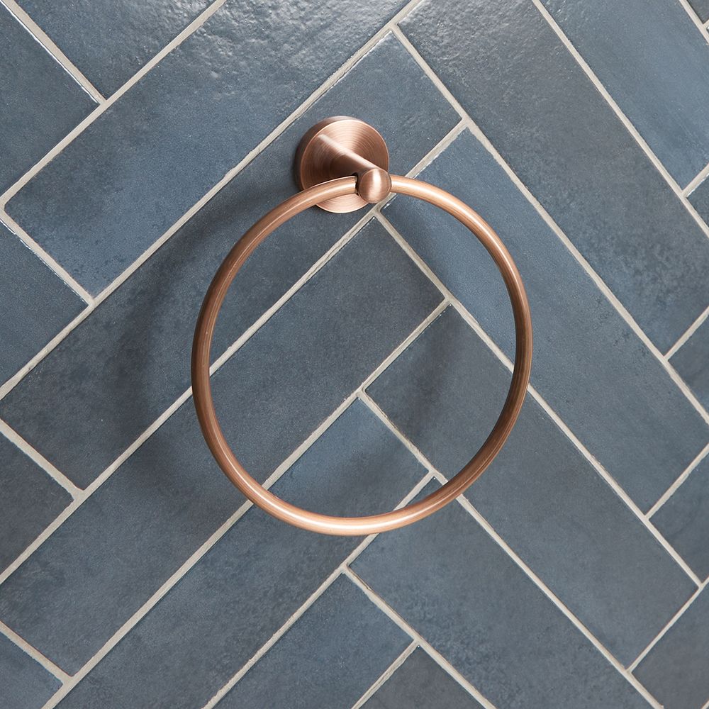 Copper towel ring sale