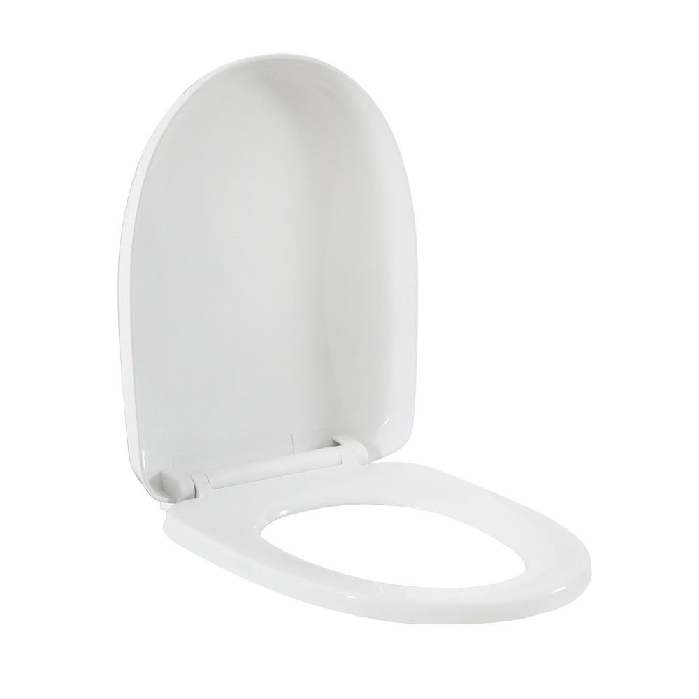 Milano Legend White Traditional Soft Close Toilet Seat