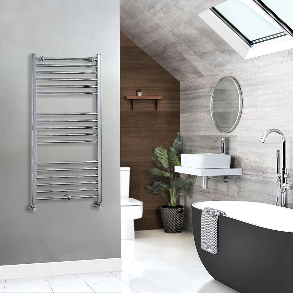 Milano chrome towel rail sale