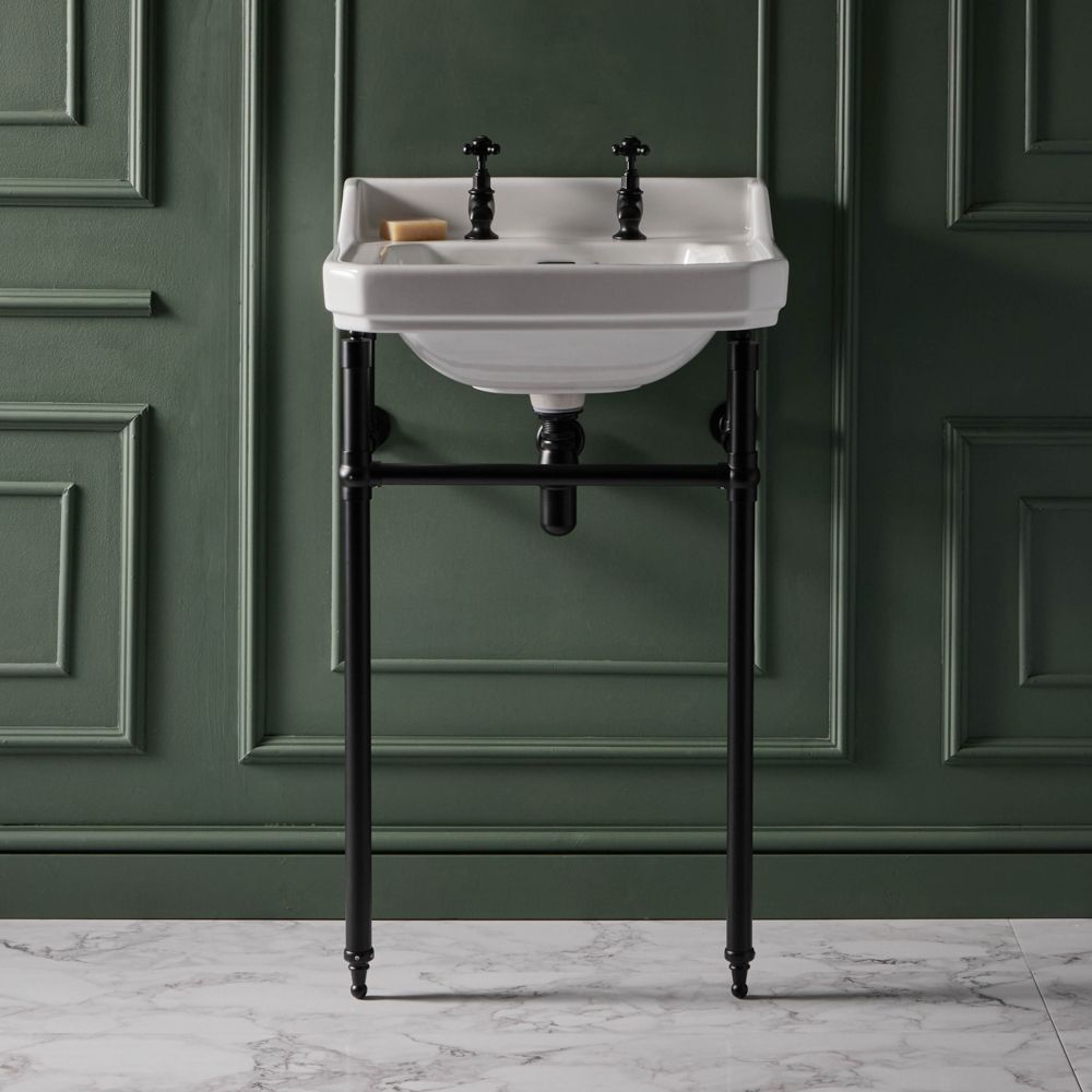 Black Small Washstand