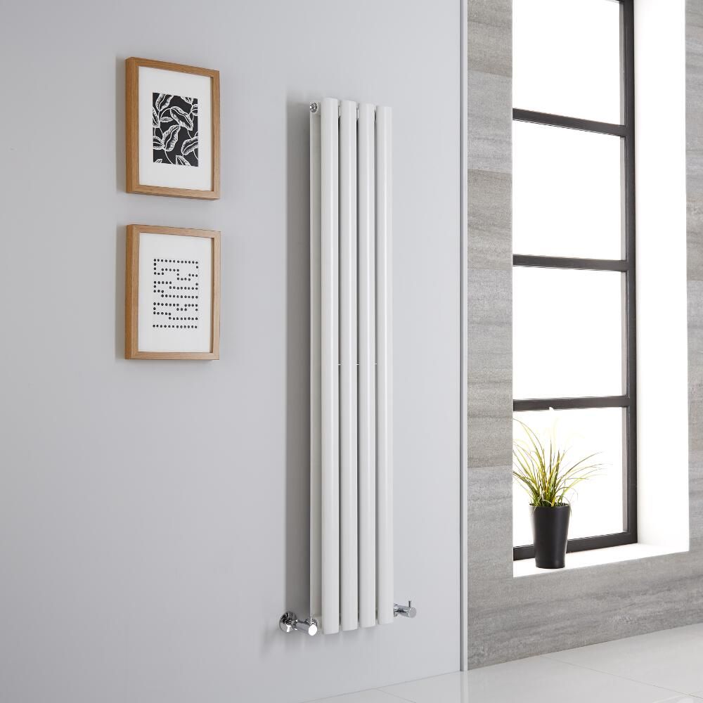 Milano Aruba Double Panel Vertical Radiator White Milano Aruba
