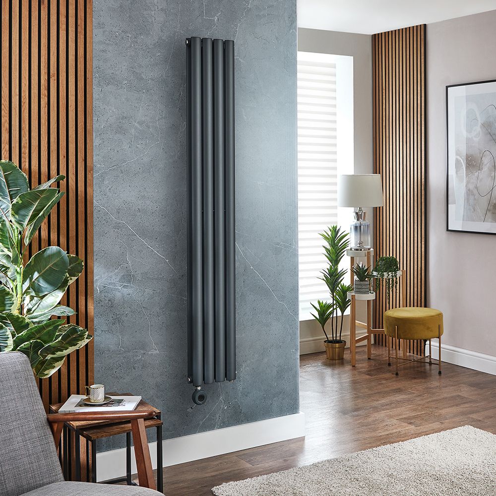 Milano x ECOSO Aruba Electric Anthracite Vertical Designer