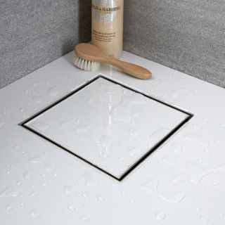 Square Tile Insert Shower Drain