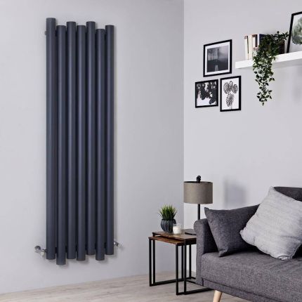 Milano Motus - Aluminium Vertical Designer Radiator - Choice of Size and Finish