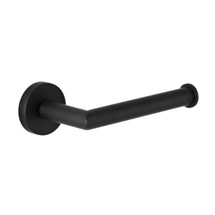 Milano Nero - Black Modern Wall Hung Toilet Roll Holder