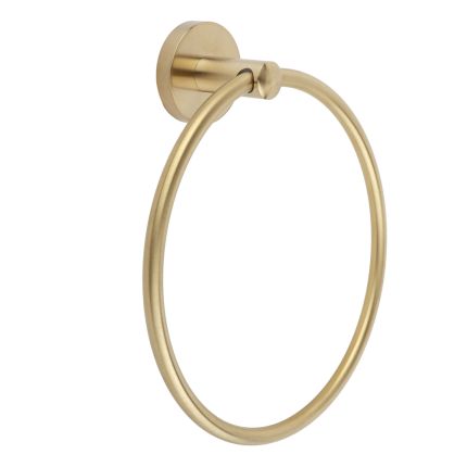Milano Ayanna - Towel Ring - Brushed Brass