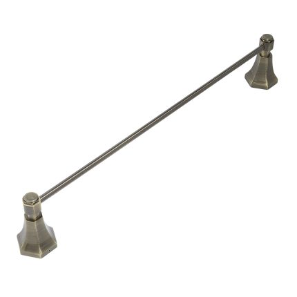 Milano Earlham - Art Deco 600mm Towel Rail - Choice of Finish