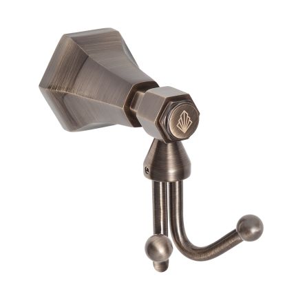 Milano Earlham - Art Deco Robe Hook - Choice of finish