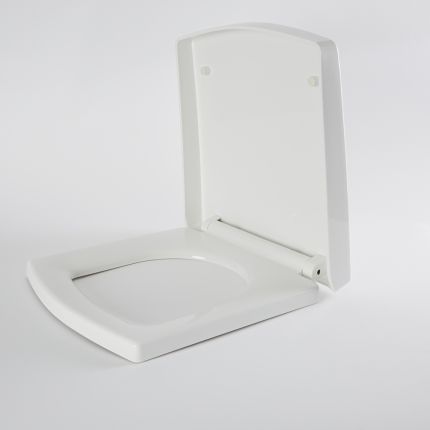 Milano Farington - White Soft Close Quick Release Top Fix Toilet Seat