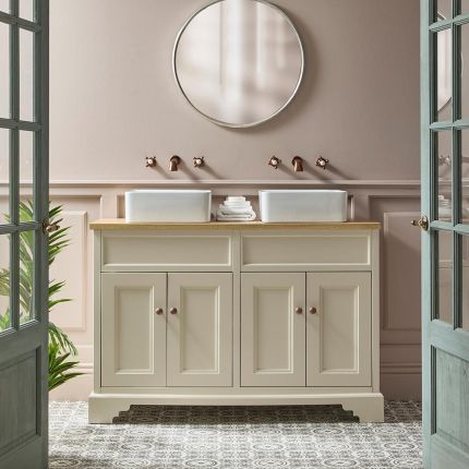 Milano Thornton - 1210mm Traditional Vanity Unit - Choice of Finish, Basin and Handles