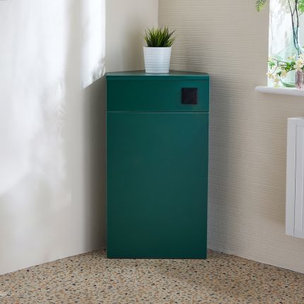 Milano Lurus - Modern Corner WC Unit - Choice of finish and Toilet Pan