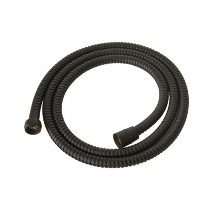 Milano Elizabeth - 1.75m Brass Shower Hose - Black