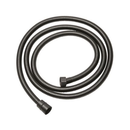 Milano - Fine Ribbed 1.75m Shower Hose - Black