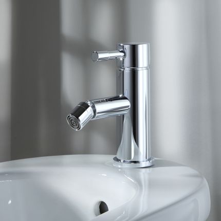 Milano Mirage - Modern Mono Bidet Mixer Tap - Chrome
