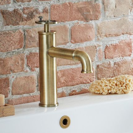 Milano Zandra - Industrial Style Mono Basin Mixer Tap - Choice of Finish