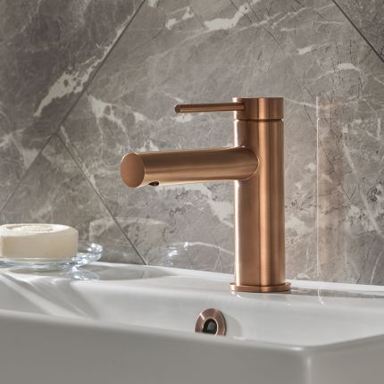 Milano Otto - Modern Mono Basin Mixer Tap - Choice of Finish