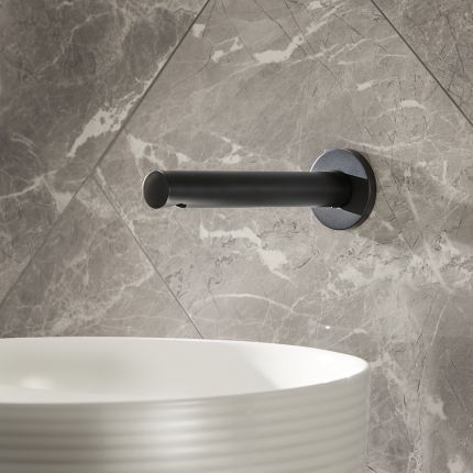 Milano Otto - Modern Wall Mounted Basin or Bath Spout - Choice of Finish