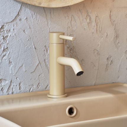 Milano Elements - Modern Mono Basin Mixer Tap - Choice of Finish