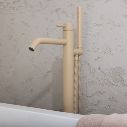 Milano Elements - Modern Freestanding Bath Shower Mixer Tap - Choice of Finish