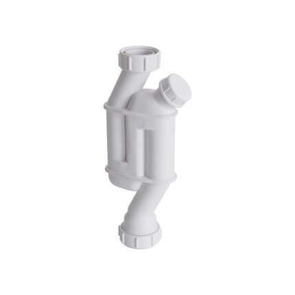 Cranplas - 1-1/4" Plastic Straight Through Trap