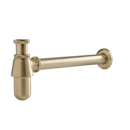 Milano Elizabeth - Basin Bottle Trap - Brushed Brass
