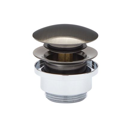 Milano - Universal Push Button Basin Waste - Aged Gold