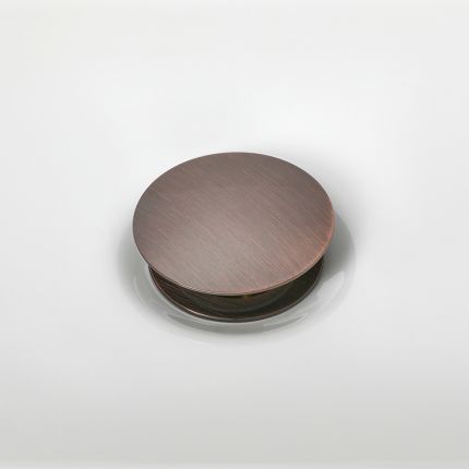 Milano - Universal Push Button Basin Waste - Aged Bronze