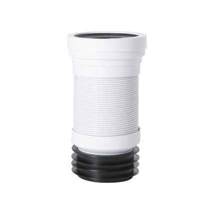 Cranplas - Toilet Pan Connector - Choice of Straight or 90° Bend Connector