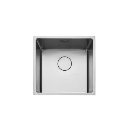Rangemaster Cubix - Single Bowl Stainless Steel Kitchen Sink - 460mm x 440mm