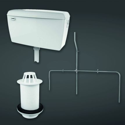 RAK - Concealed 13.5L Urinal Auto System - for 3 Urinals