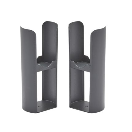 Milano Aruba - Modern Floor-Mounting Radiator Feet - Anthracite