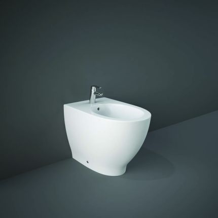 RAK Moon - Gloss White Modern Back to Wall Bidet