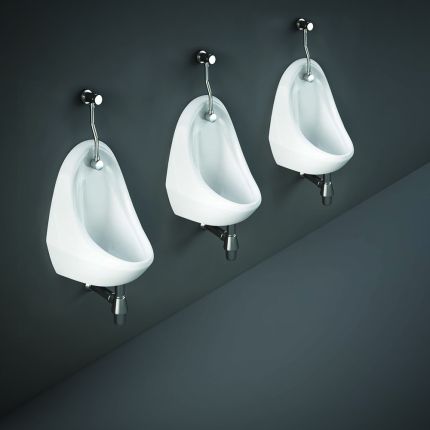 RAK Jazira - Concealed Urinal System with 3 Urinal Bowls