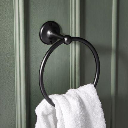 Milano Elizabeth - Traditional Towel Ring - Choice of Finish