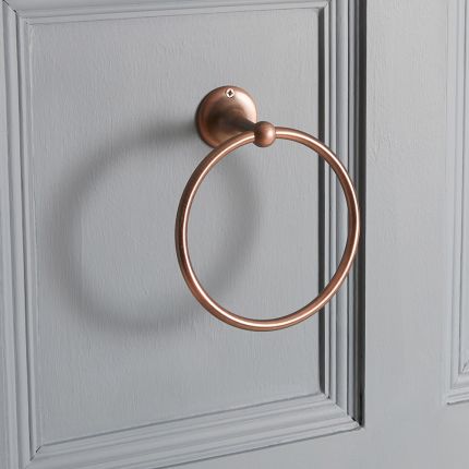 Milano Elizabeth - Traditional Towel Ring - Oil Rubbed Bronze