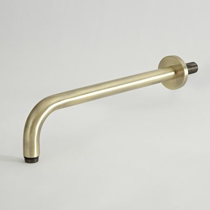 Milano - Wall Mounted Shower Arm - Brushed Gold