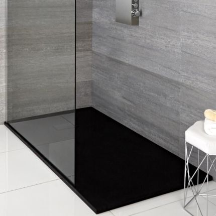 Milano - Shower Tray - Choice of Textured Finish, Size and Riser Kit