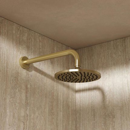 Crosswater MPRO - Round Fixed Shower Head - 200mm - Choice of Finish