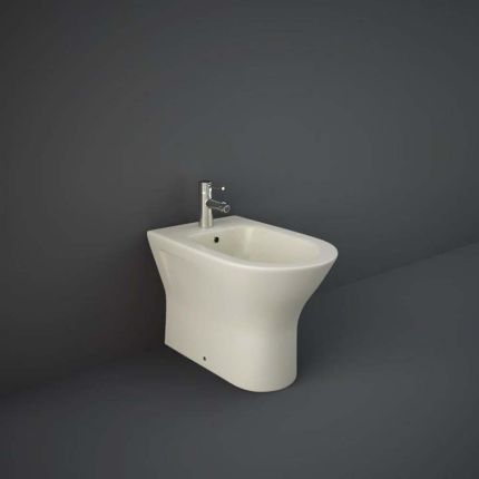 RAK Feeling - Matt Greige Modern Back to Wall Bidet