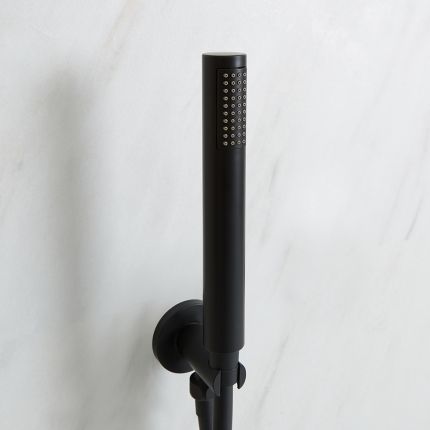 Milano Nero - ABS Pencil Hand Shower - Black